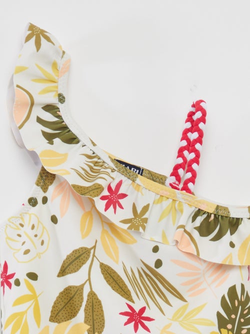 Asymmetrisch zwempakje - 1-delig - Kiabi