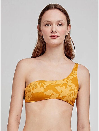 Asymmetrische bikini top