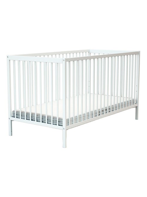 At4 - kinderbed one in hout wit 70 x 140 cm - Kiabi