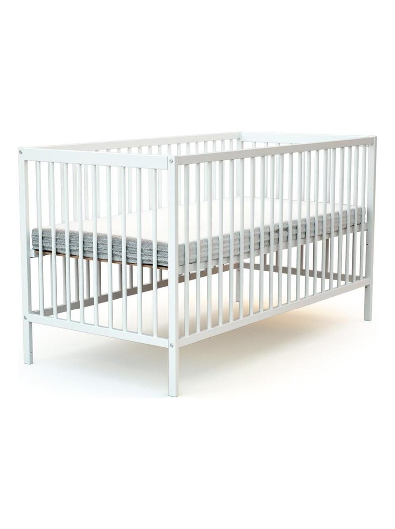 At4 - kinderbed one in hout wit 70 x 140 cm Wit - Kiabi