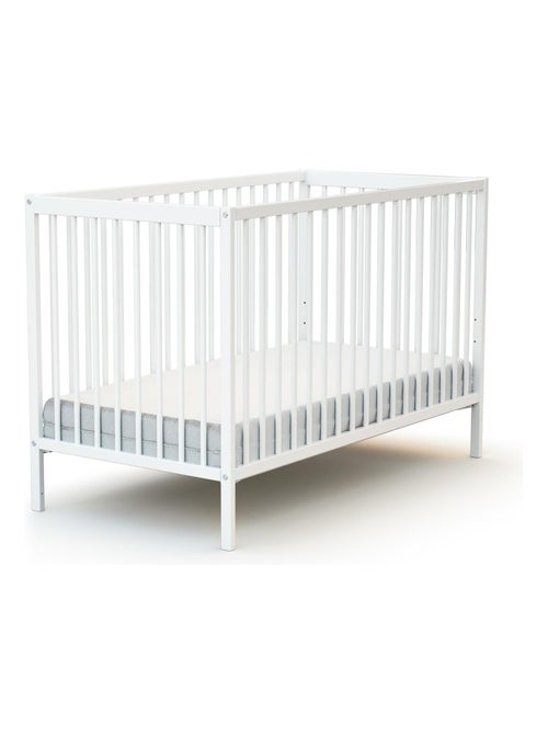 At4 - kinderbed sona in hout wit 60 x 120 cm - Kiabi