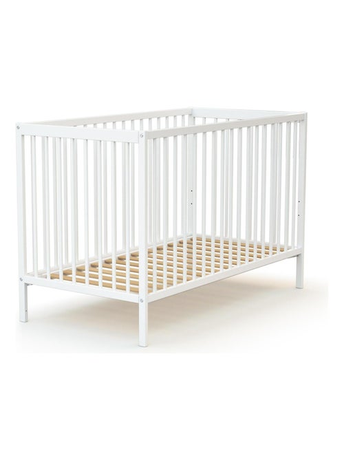 At4 - kinderbed sona in hout wit 60 x 120 cm - Kiabi