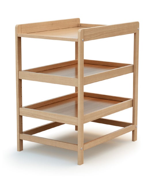 At4 - legplank voor luiertafel lima in hout beuken gelakt - Kiabi At4 - legplank voor luiertafel lima in hout beuken gelakt - Kiabi