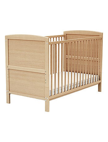 At4 - lit bébé évolutif en bois luna 60 x 120 cm