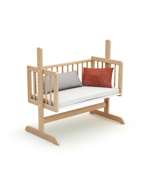 At4 - omvormbaar wiegje voor co-sleeping nino in hout beuken gelakt 40 x 80 cm - Kiabi