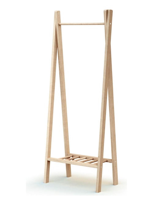 At4 - porte vêtement enfant en bois hooki 50 x 30 x 130 cm - Kiabi At4 - porte vêtement enfant en bois hooki 50 x 30 x 130 cm - Kiabi