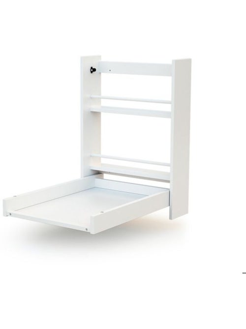 At4 - table à langer murale rabattable en bois eazy blanc - taille unique - Kiabi At4 - table à langer murale rabattable en bois eazy blanc - taille unique - Kiabi