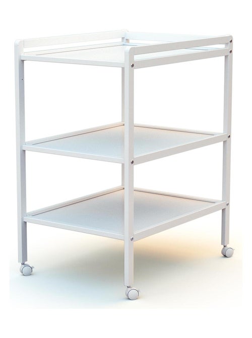 At4 - verschoontafel met 2 planken lilo in hout wit - Kiabi At4 - verschoontafel met 2 planken lilo in hout wit - Kiabi
