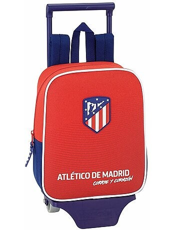 Atlético de Madrid – Rugzak op wieltjes voor jonge kleuters – 28 cm