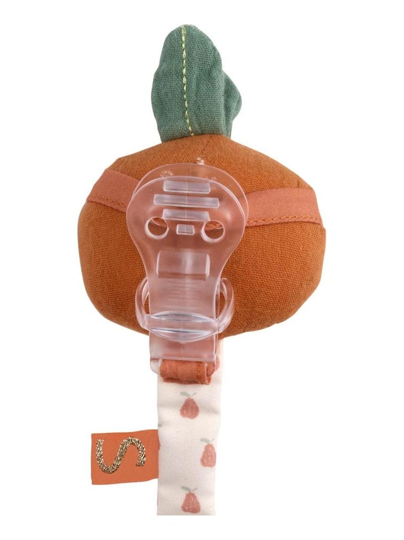 Attache-tétine bébé en coton - sauthon Orange - Kiabi