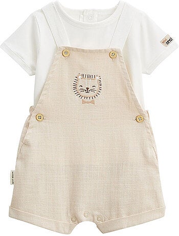 Auguste babyoveralls en t-shirtset