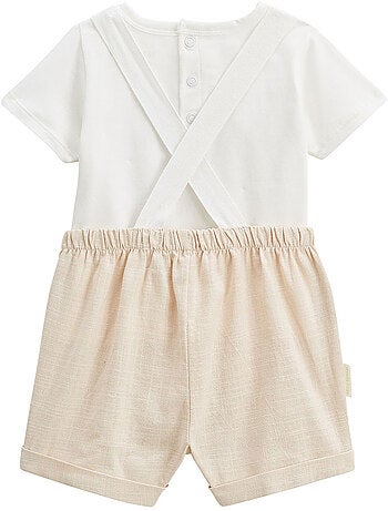 Auguste babyoveralls en t-shirtset