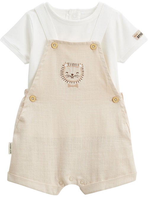 Auguste babyoveralls en t-shirtset - Kiabi