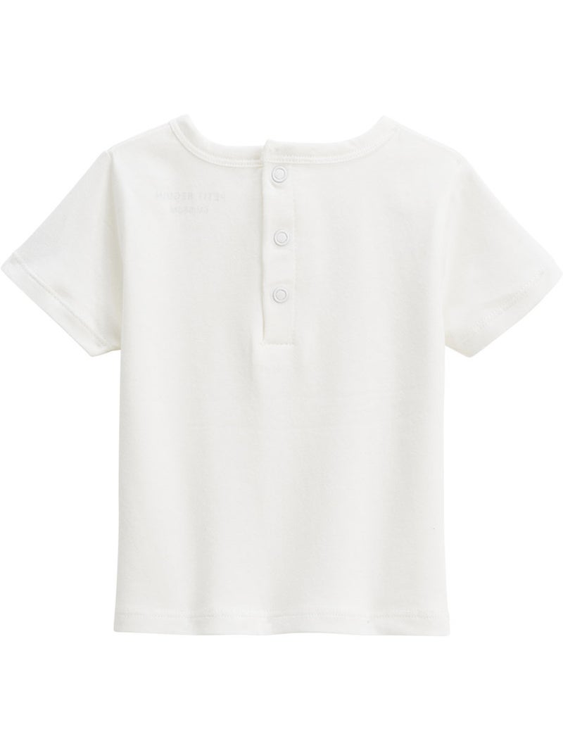 Auguste babyoveralls en t-shirtset Zandbeige - Kiabi