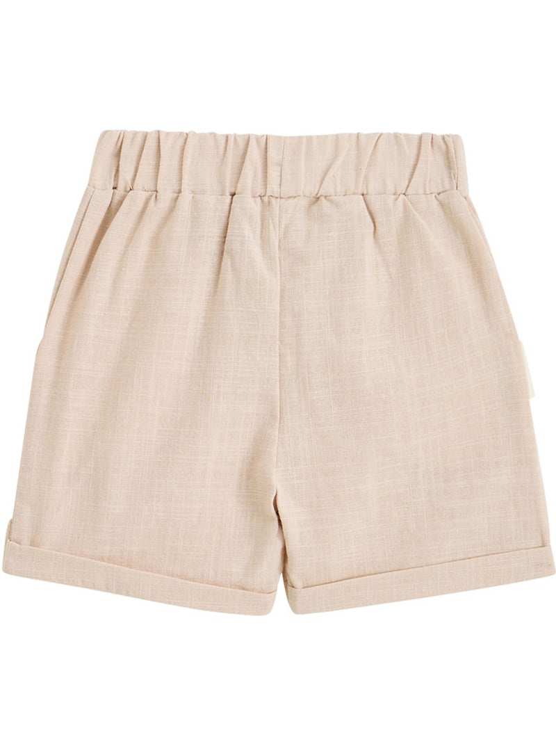Auguste kinderbermudashorts Zandbeige - Kiabi