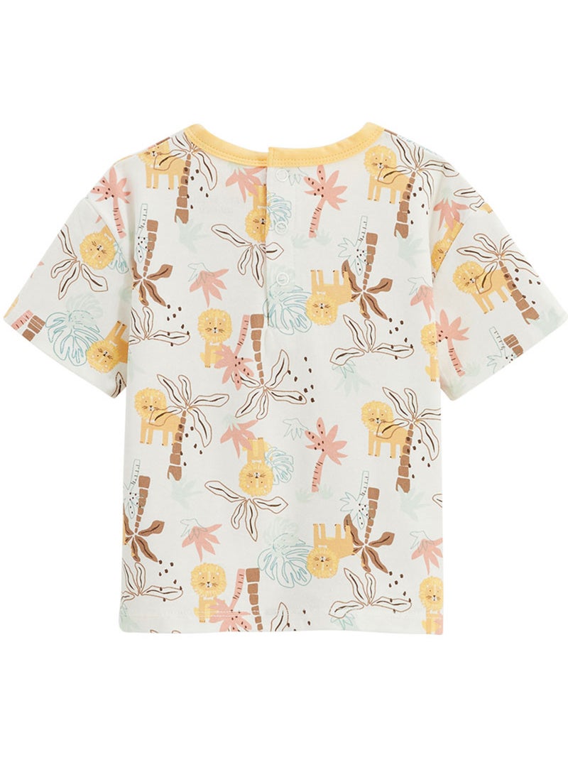 Auguste kindershirt Geel - Kiabi