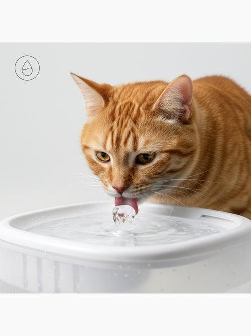 Automatische kattenvoerbak 2-in-1 PELUVIO Feast - Drinkbak - Wi-Fi - 10/dag - Kiabi Automatische kattenvoerbak 2-in-1 PELUVIO Feast - Drinkbak - Wi-Fi - 10/dag - Kiabi