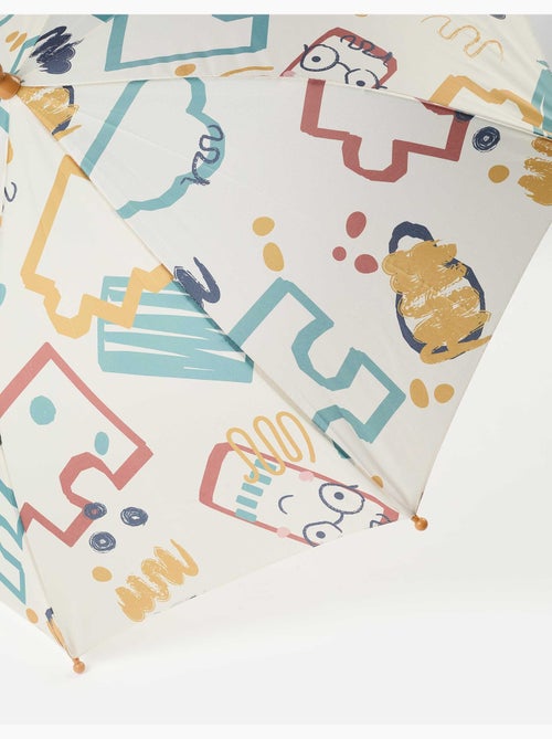 Automatische paraplu met kleurrijke print - Kiabi