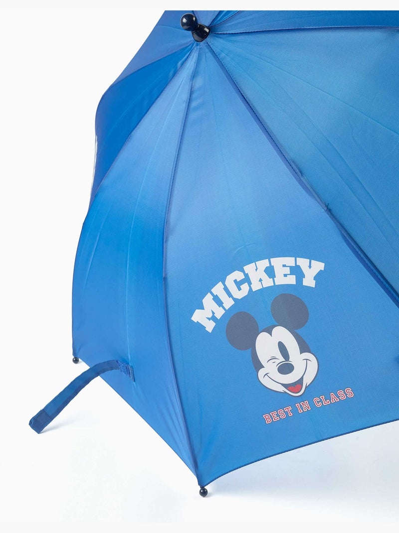 Automatische paraplu met Mickey-print Blauw Blauw - Kiabi
