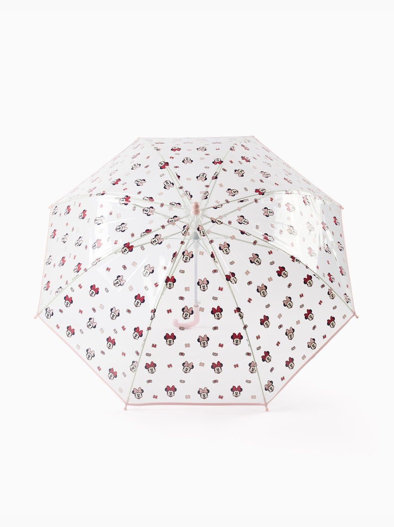 Automatische paraplu met Minnie print Wit - Kiabi