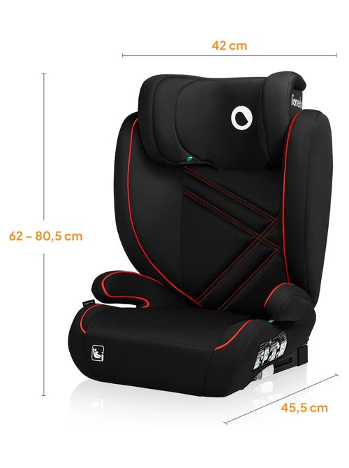 Autostoel 100-150cm LIONELO Hugo i-Size - ISOFIX - Groep 2/3 - Hoofdsteun met traagschuim - Kiabi Autostoel 100-150cm LIONELO Hugo i-Size - ISOFIX - Groep 2/3 - Hoofdsteun met traagschuim - Kiabi