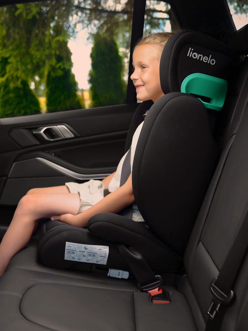 Autostoel 100-150cm LIONELO Hugo i-Size - ISOFIX - Groep 2/3 - Hoofdsteun met traagschuim - Kiabi Autostoel 100-150cm LIONELO Hugo i-Size - ISOFIX - Groep 2/3 - Hoofdsteun met traagschuim - Kiabi