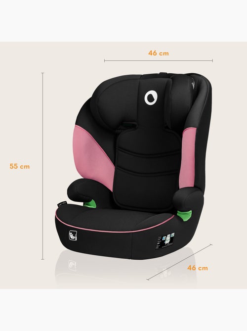 Autostoel 100-150cm LIONELO Lars i-Size - Brede zitting - Groep 2/3 - Afneembare bekleding - Kiabi Autostoel 100-150cm LIONELO Lars i-Size - Brede zitting - Groep 2/3 - Afneembare bekleding - Kiabi