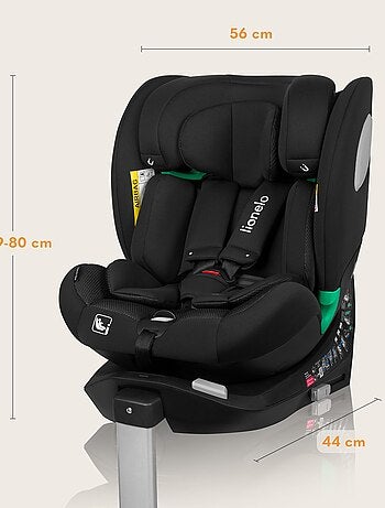 Autostoel 360° LIONELO Braam i-Size – 40-150 cm – ISOFIX – Groep 0/1/2/3