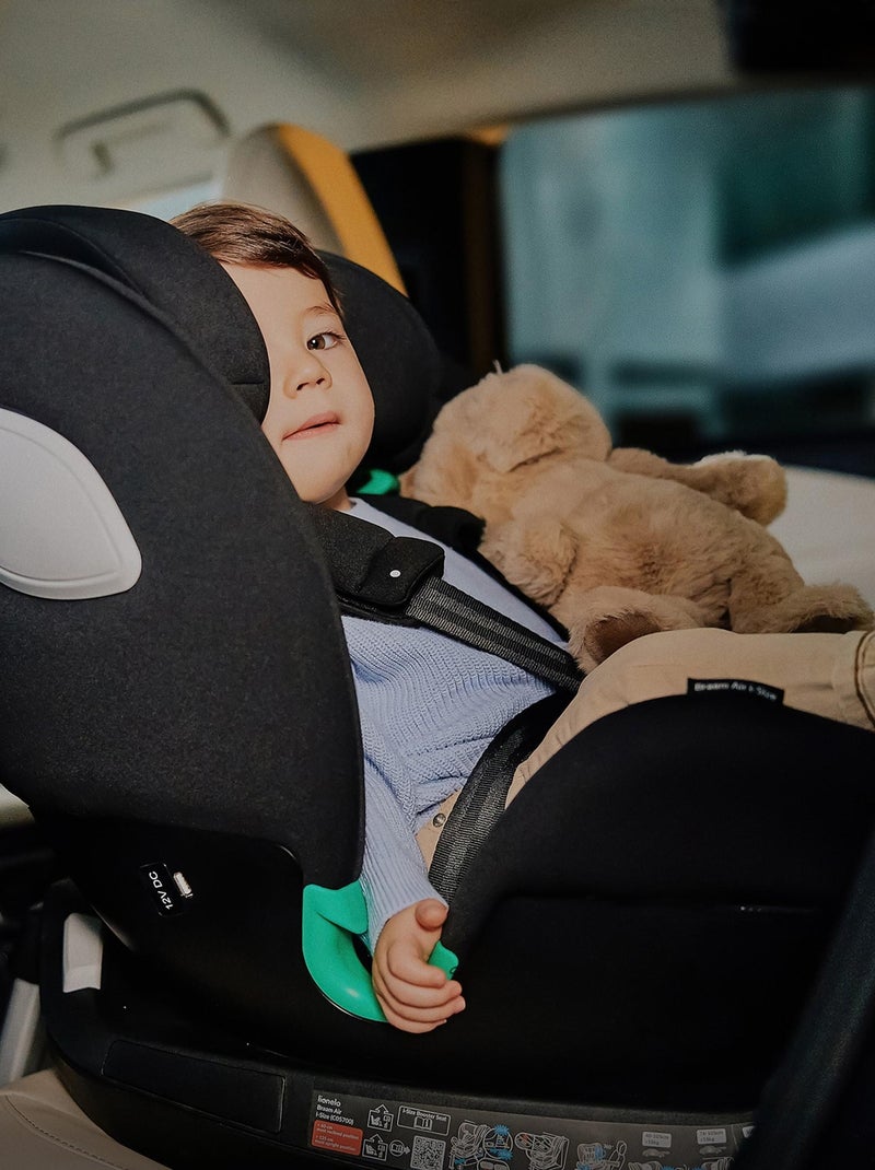 Autostoel 360° LIONELO Braam i-Size – 40-150 cm – ISOFIX – Groep 0/1/2/3 Zwart - Kiabi