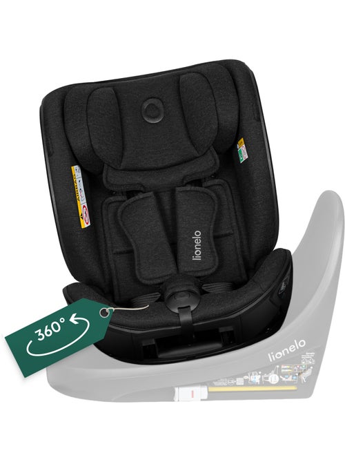 Autostoel 40-105 cm LIONELO Moxie Next i-Size - ISOFIX - 0-4 jaar - Bamboestof - Kiabi
