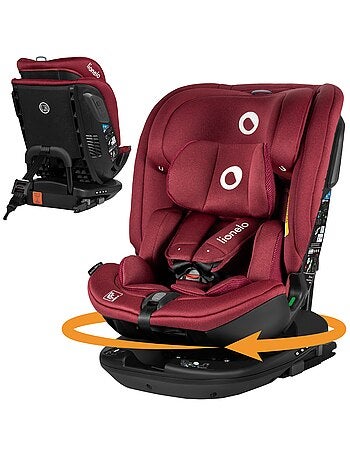 Autostoel 40-150 cm LIONELO Bastiaan RWF i-Size – 360° draaibare basis – ISOFIX – Groep 0/1/2/3