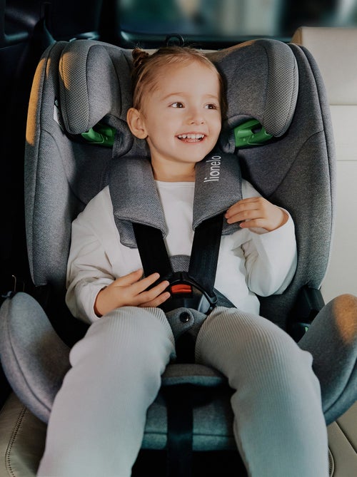 Autostoel 76-150cm LIONELO Lavender i-Size - ISOFIX - Ventilatie - Groep 1/2/3 - Kiabi Autostoel 76-150cm LIONELO Lavender i-Size - ISOFIX - Ventilatie - Groep 1/2/3 - Kiabi