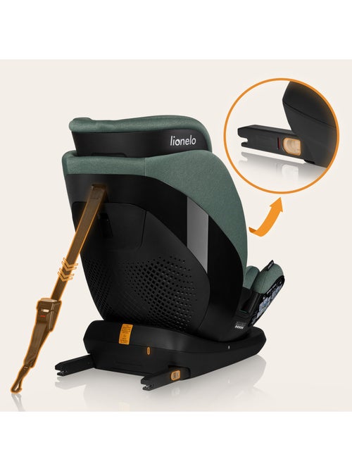 Autostoel 76-150cm LIONELO Lavender i-Size - ISOFIX - Ventilatie - Groep 1/2/3 - Kiabi Autostoel 76-150cm LIONELO Lavender i-Size - ISOFIX - Ventilatie - Groep 1/2/3 - Kiabi
