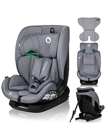 Autostoel 76-150cm LIONELO Lavender i-Size - ISOFIX - Ventilatie - Groep 1/2/3