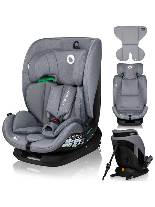 Autostoel 76-150cm LIONELO Lavender i-Size - ISOFIX - Ventilatie - Groep 1/2/3 - Kiabi Autostoel 76-150cm LIONELO Lavender i-Size - ISOFIX - Ventilatie - Groep 1/2/3 - Kiabi