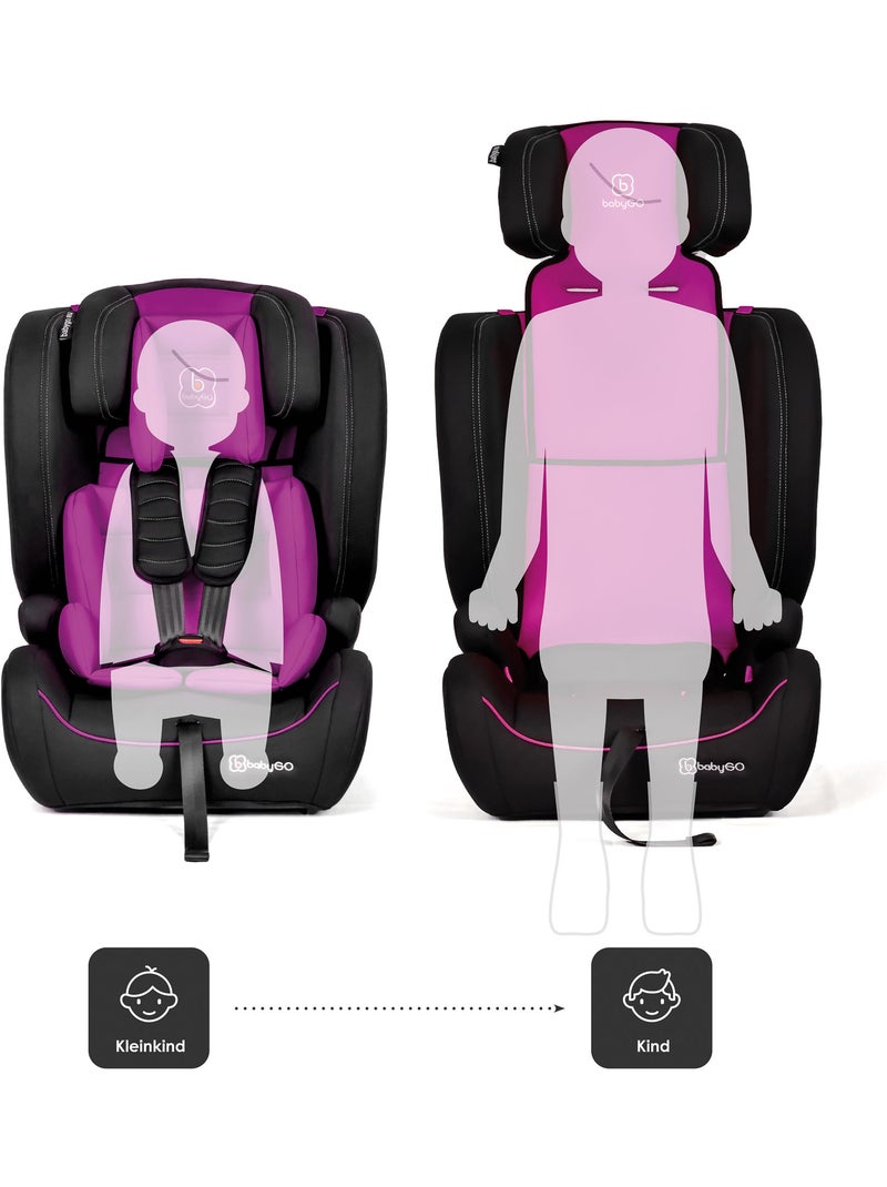 Autostoel FreeMove i-Size – BabyGO Roze - Kiabi