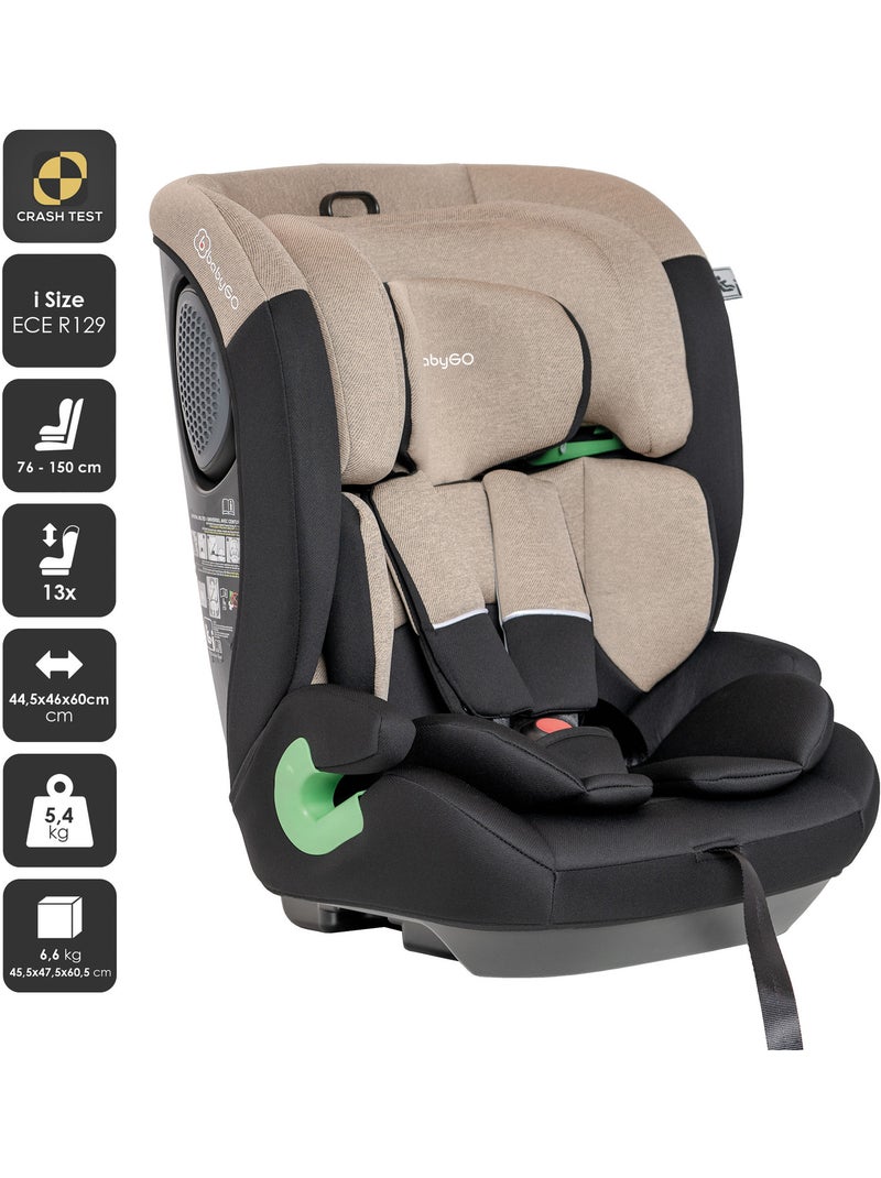 Autostoel lumo - babygo Beige - Kiabi