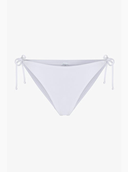 Ava bikinibroekje met structuur en middelhoge taille penti - Kiabi Ava bikinibroekje met structuur en middelhoge taille penti - Kiabi