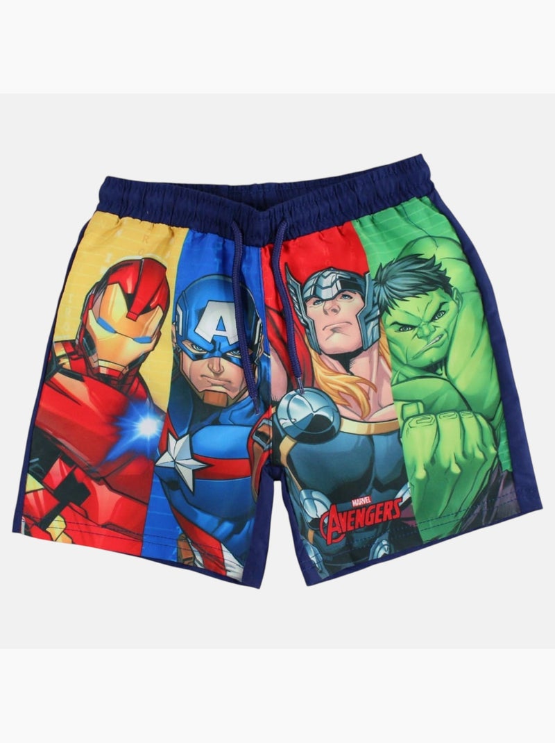 Avengers - Short de bain gar?on Bleu marine - Kiabi
