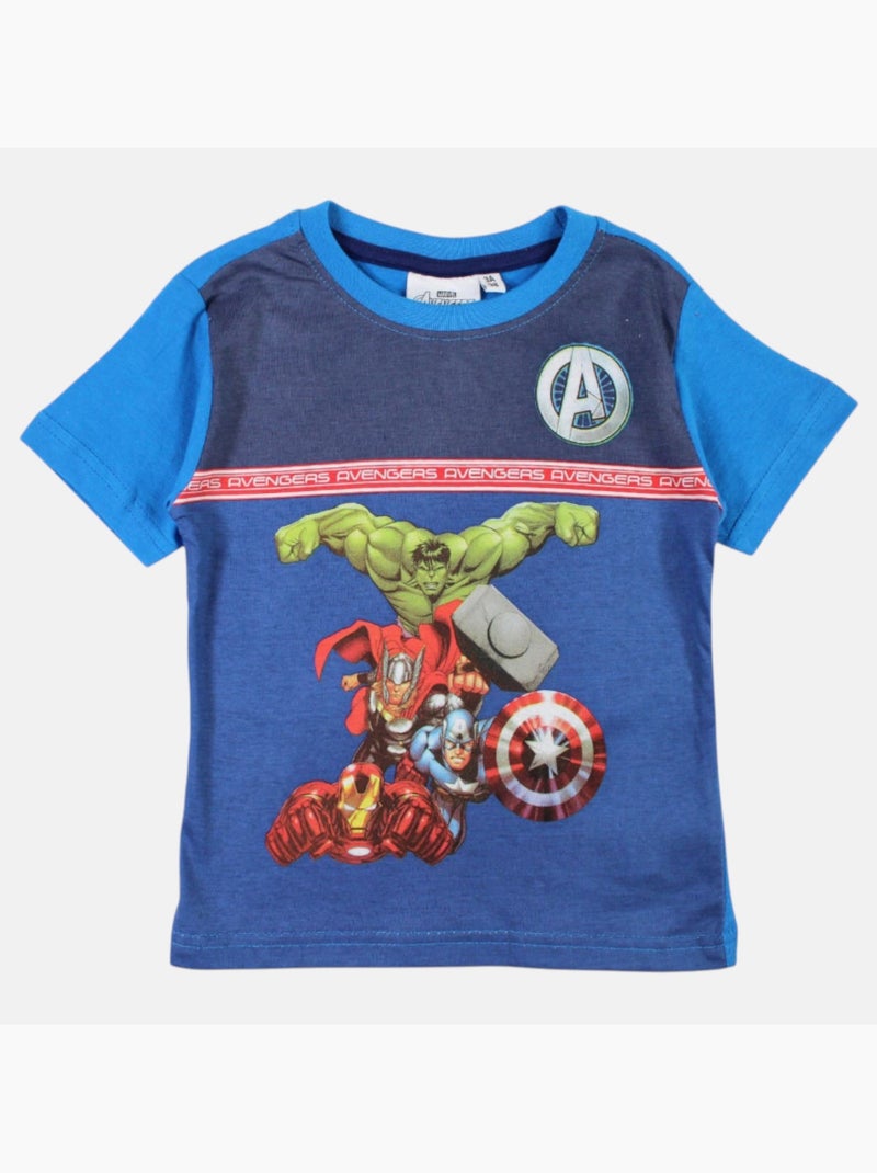 Avengers - T-shirt Blauw - Kiabi
