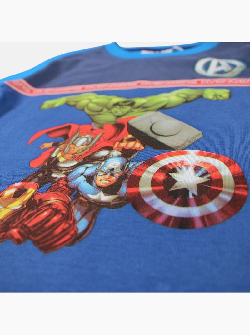 Avengers - T-shirt Blauw - Kiabi