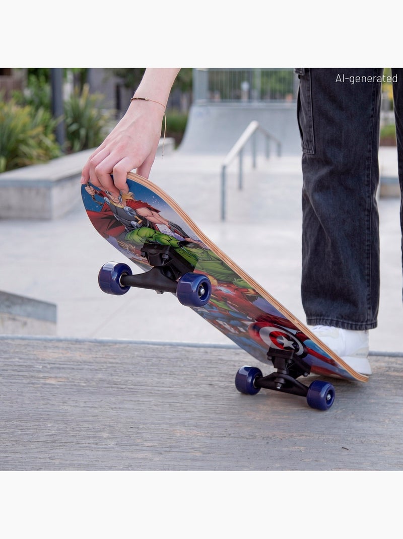 Avengers skateboard 79x20 cm + 5 ans N/A - Kiabi