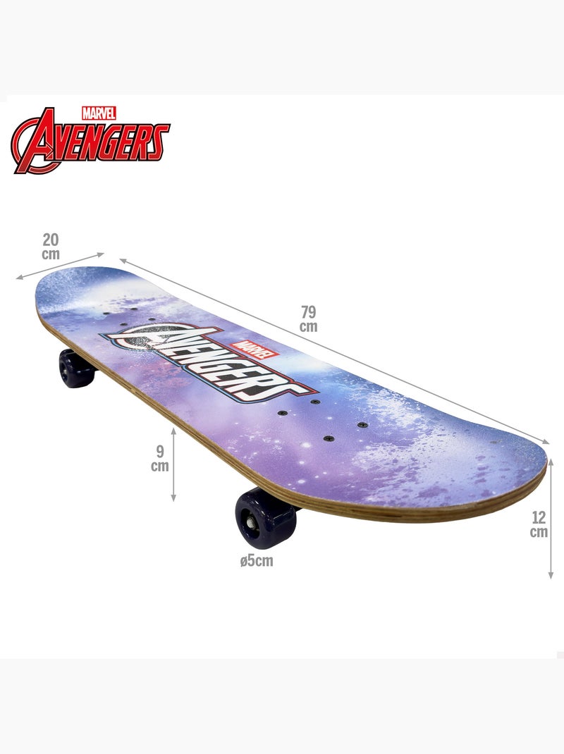 Avengers skateboard 79x20 cm + 5 ans N/A - Kiabi