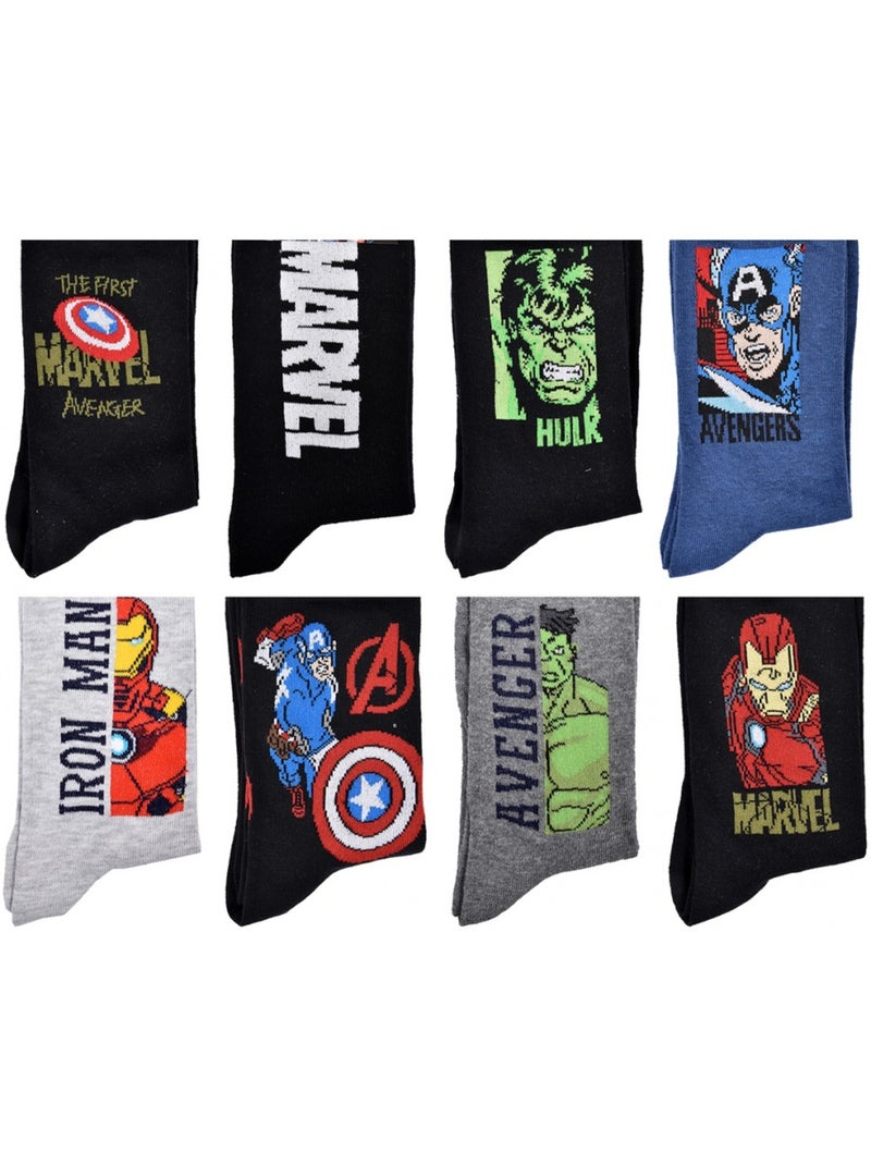 AVENGERS sokken - Set van 8 paar Multicolor - Kiabi