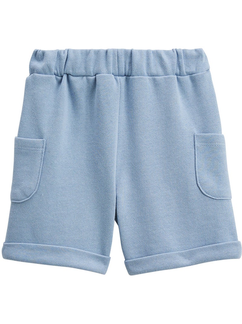 Avontuurlijke kindershorts Blauw - Kiabi