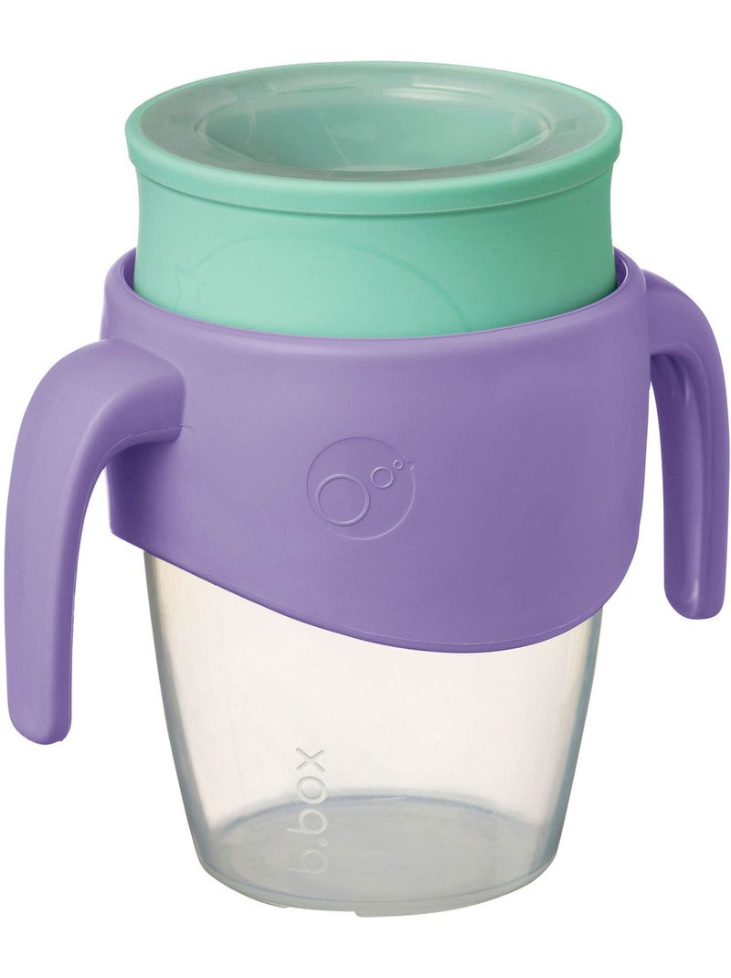Baby 360° anti-lek drinkbeker Paars - Kiabi