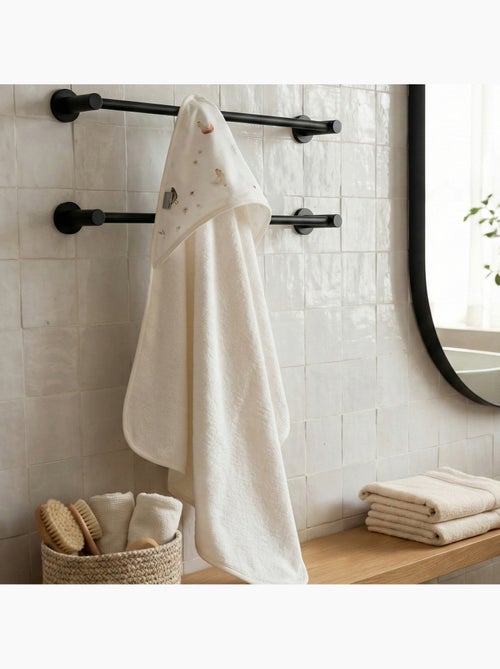 Baby badcape van katoen en bamboe | sevira kids - Kiabi Baby badcape van katoen en bamboe | sevira kids - Kiabi