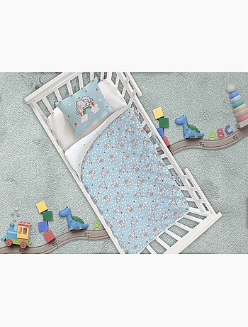 Baby Beddengoed Disney Dumbo 100x140cm + Kussensloop 40x60cm – 100% Katoen
