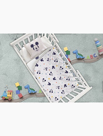 Baby Beddengoed Disney Mickey Mouse 100x140cm + Kussensloop 40x60cm – 100% Katoen