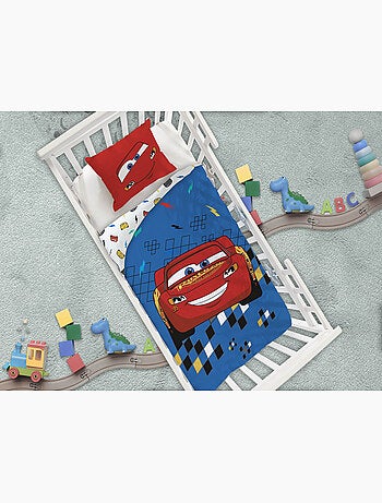 Baby Beddengoed Disney Pixar Cars Bliksem McQueen 100x140cm + 40x60cm – 100